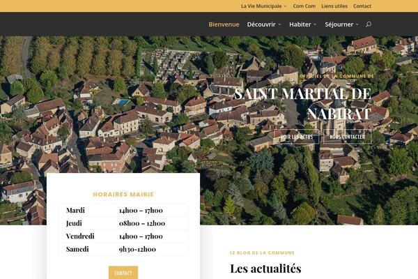 saintmartialdenabirat.com site used Pixeligo