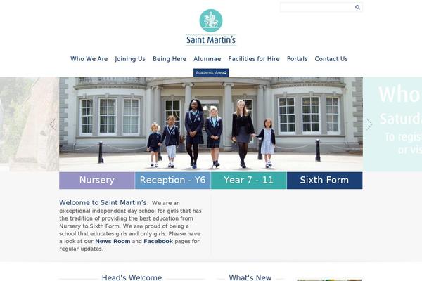 saintmartins-school.com site used St-martins