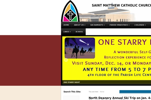 saintmatt.org site used Sukelius-magazine