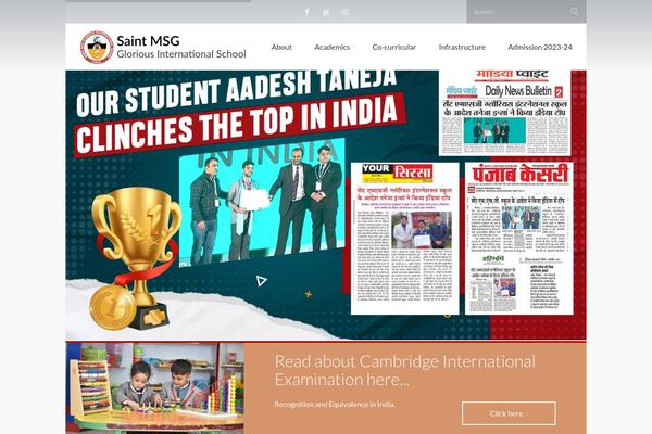 Smarty theme site design template sample