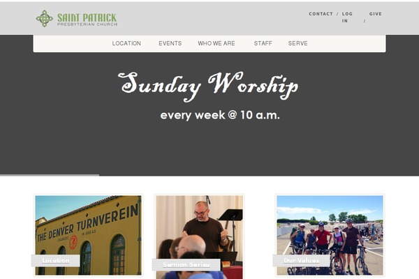 NativeChurch theme site design template sample