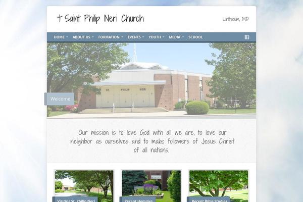 Risen theme site design template sample