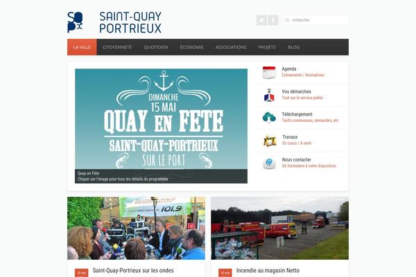 Avenue theme site design template sample