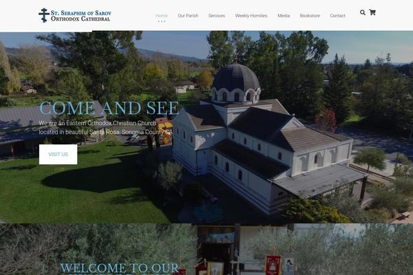 Ichthys theme site design template sample