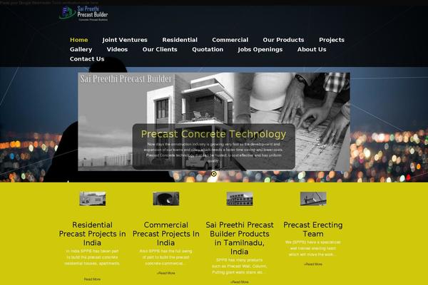 Nature One theme site design template sample