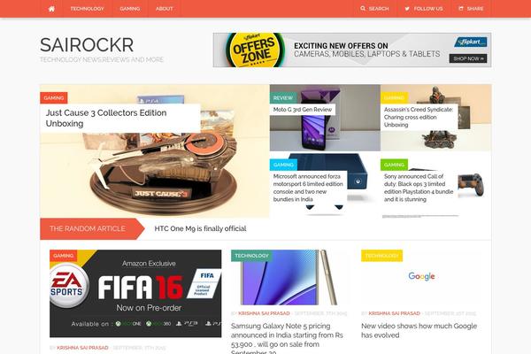 Codilight theme site design template sample