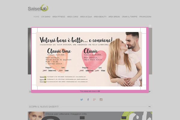 Madrid theme site design template sample