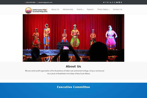 Site using Showbiz plugin