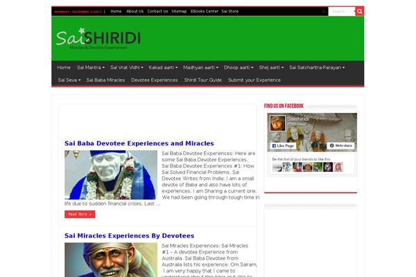 Newspaper theme site design template sample