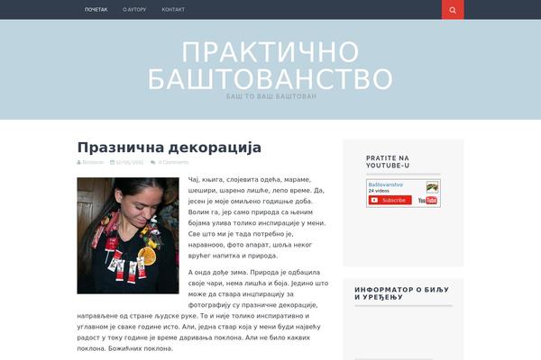Site using Sociable plugin