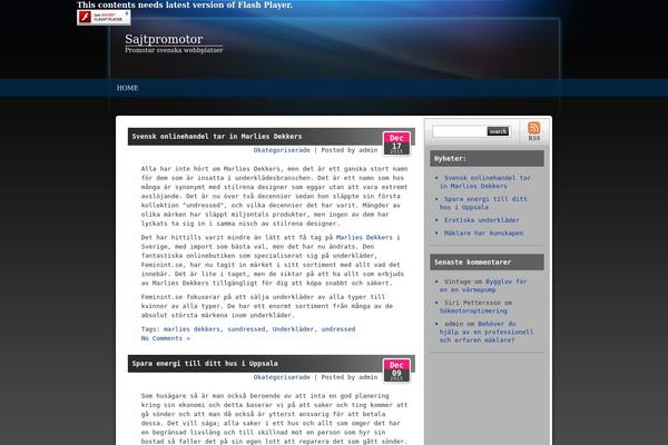 Auroral Theme theme site design template sample