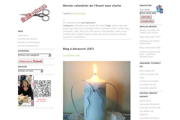 Ari theme site design template sample