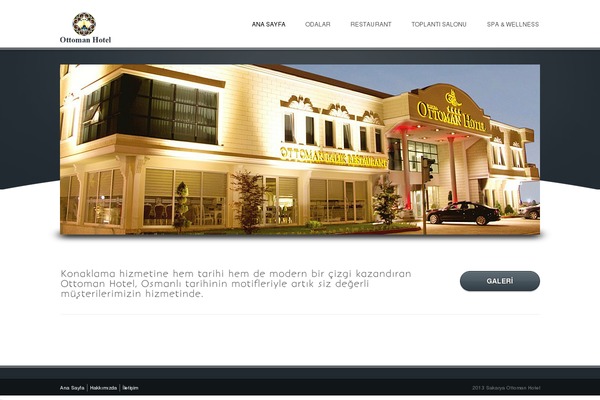 Hermes theme site design template sample