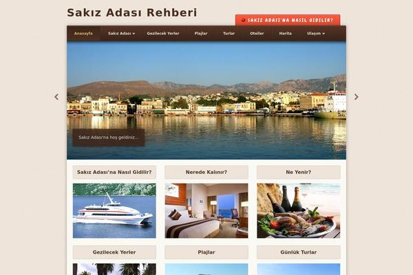 Earth theme site design template sample
