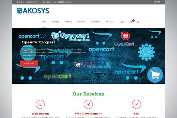 Site using Our Services Showcase plugin