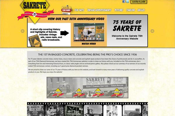 Site using Image horizontal reel scroll slideshow plugin