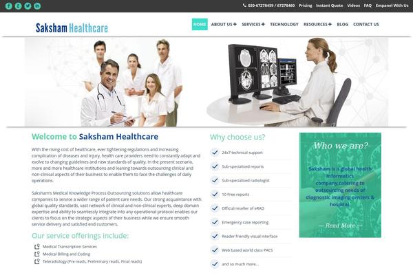 Rocco theme site design template sample