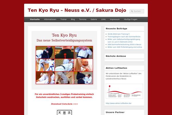 Catch Box theme site design template sample