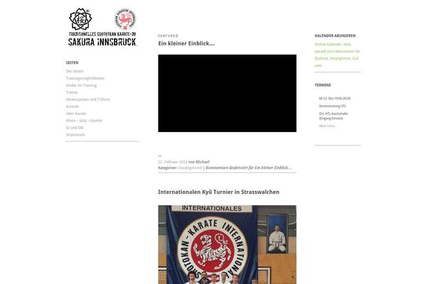 Ari theme site design template sample