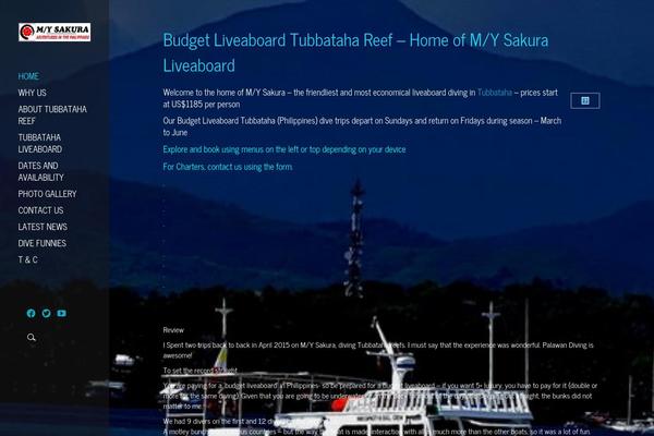 sakuracharter.com site used Jawesome-portfolio