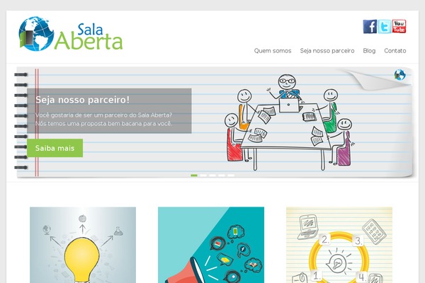Spacious theme site design template sample