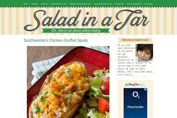 salad-in-a-jar.com site used KadenceWP
