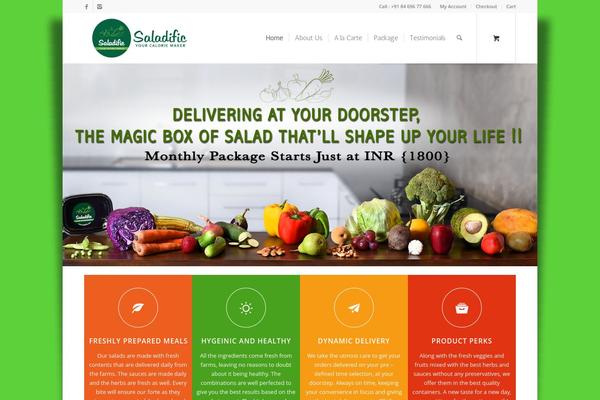 saladific.com site used Ferme