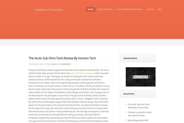 Nimble theme site design template sample