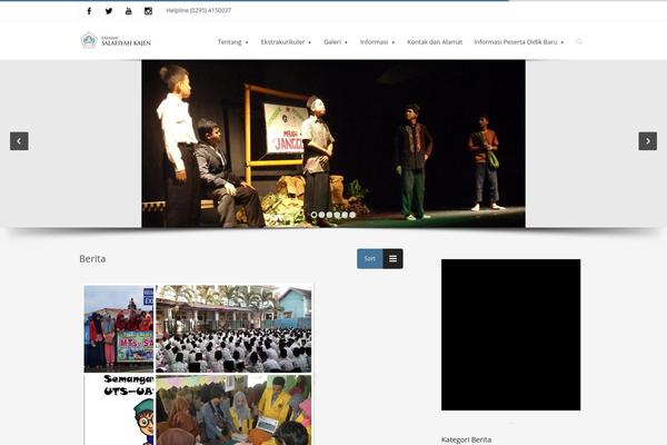 Limitless theme site design template sample