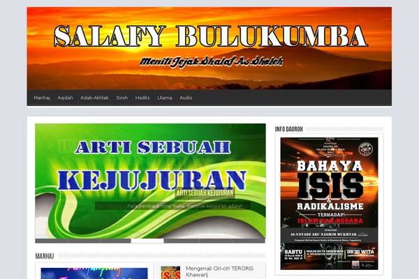 Sahifa theme site design template sample