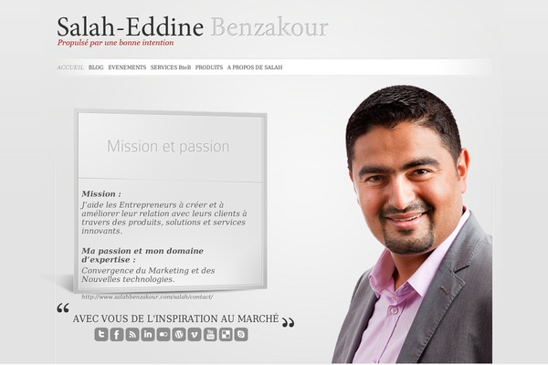 salahbenzakour.com site used SimplePress