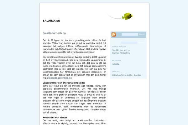 salaida.se site used Gone fishing