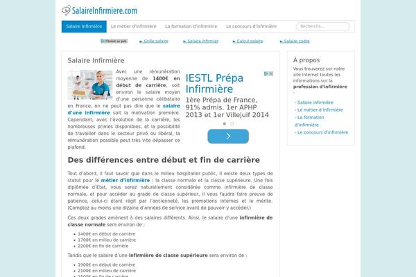 Response theme site design template sample