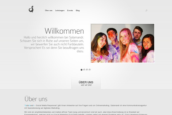 Nova theme site design template sample