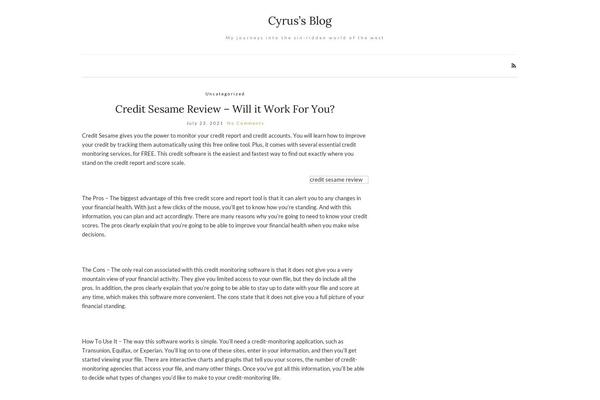Olsen Light theme site design template sample