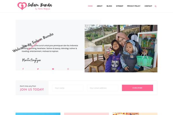 Site using Themestek-vihan-extras plugin