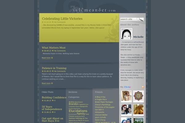 S2 theme site design template sample