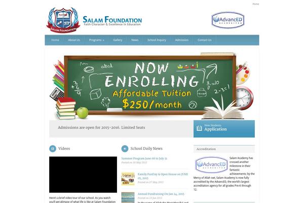 Grand College V1.09 theme site design template sample