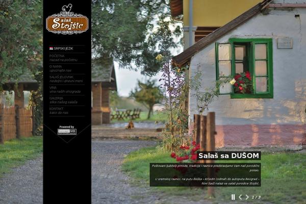 King Size theme site design template sample