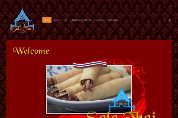 Ace theme site design template sample