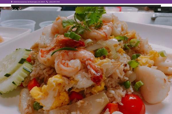 Grandrestaurant theme site design template sample