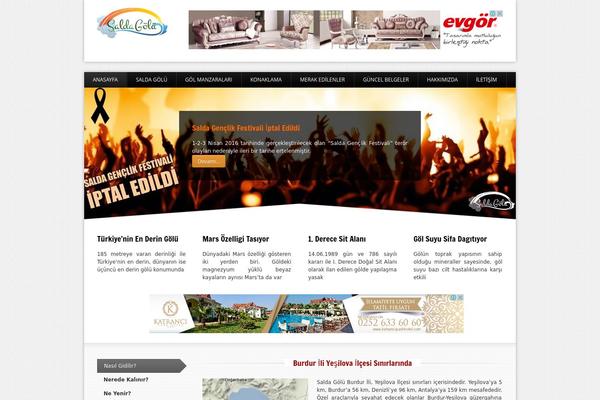 Everest theme site design template sample
