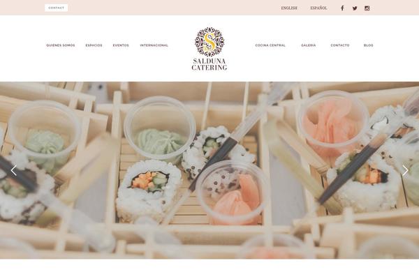 Risotto theme site design template sample
