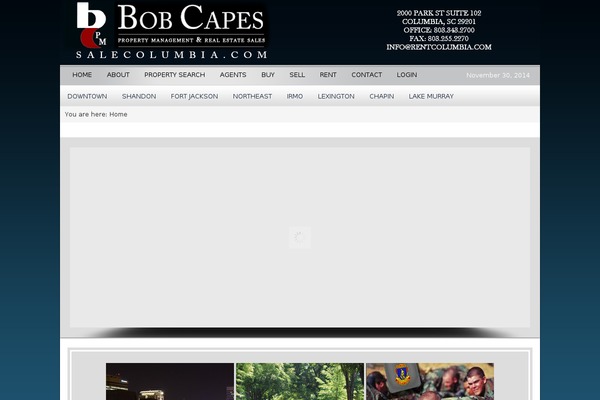 AgentPress theme site design template sample