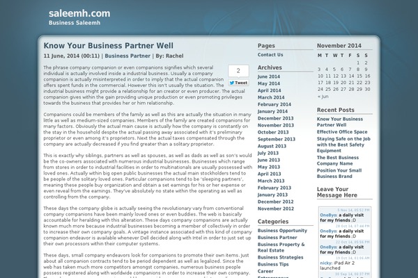 Daleri Sweet theme site design template sample
