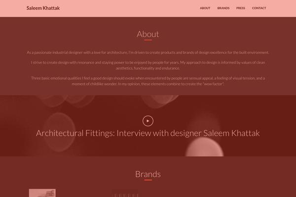 OneEngine theme site design template sample