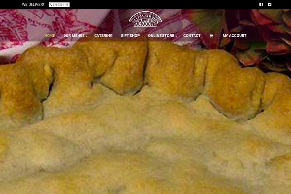 Discovery theme site design template sample