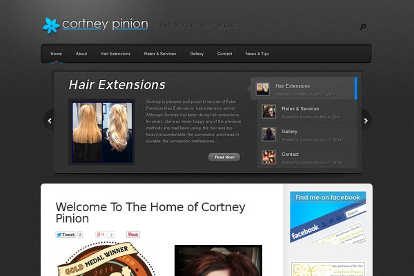 Polished theme site design template sample