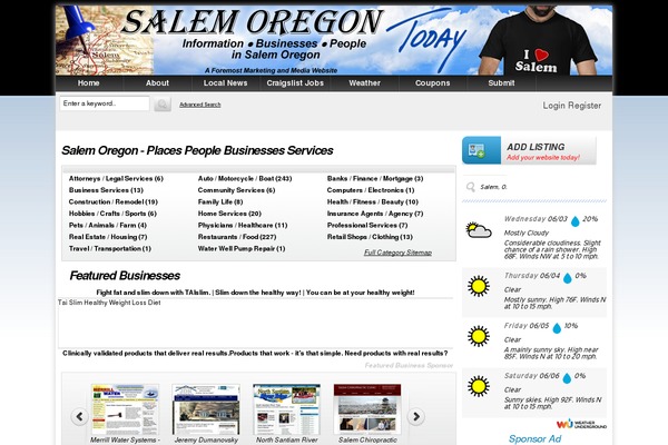 Directorypress theme site design template sample