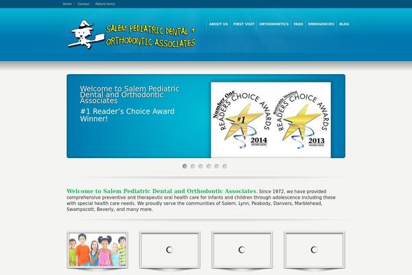 Karma theme site design template sample